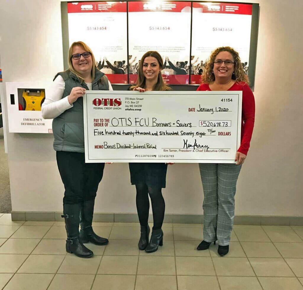 From L to R: Kim Turner, President/CEO; Sarah Hayes, Director of Marketing and Communications; Darice Dubreuil, Vice President