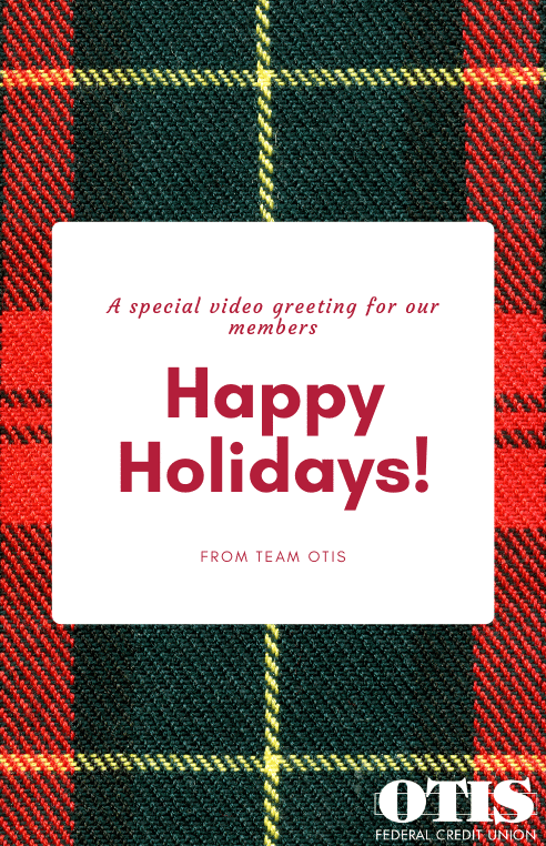 Happy Holidays from Team OTIS!