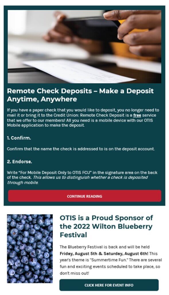 OTIS summer newsletter 2022 page 3