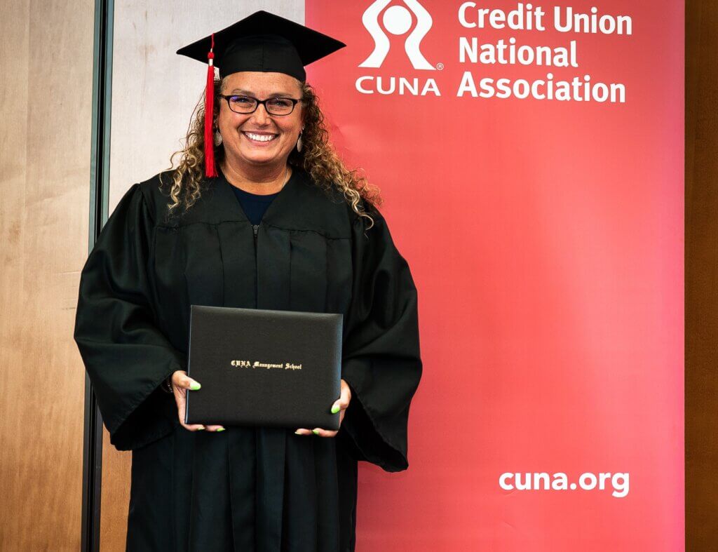 darice roy CUNA grad professional portrait closeup