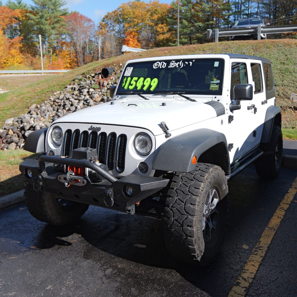 2017 jeep wrangler white