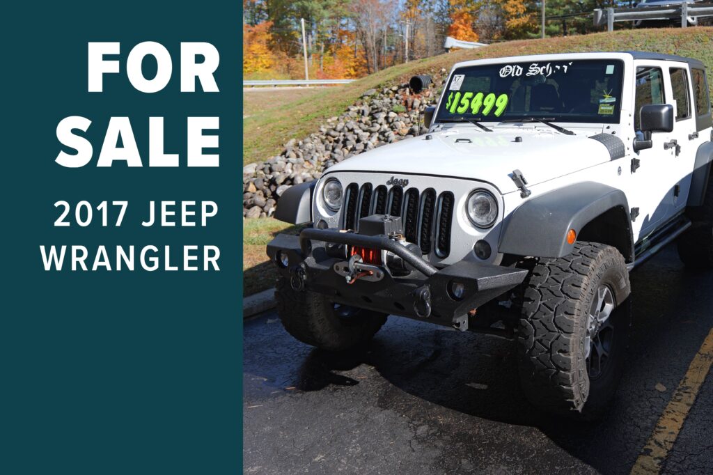 for sale 2017 jeep wrangler